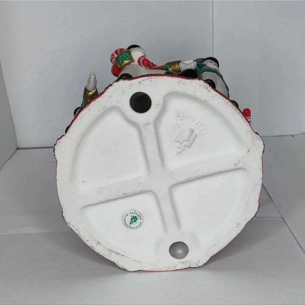 Vintage PartyLite Soldier Drummer Boy‎ Nutcracker Christmas Pillar Candle Holder